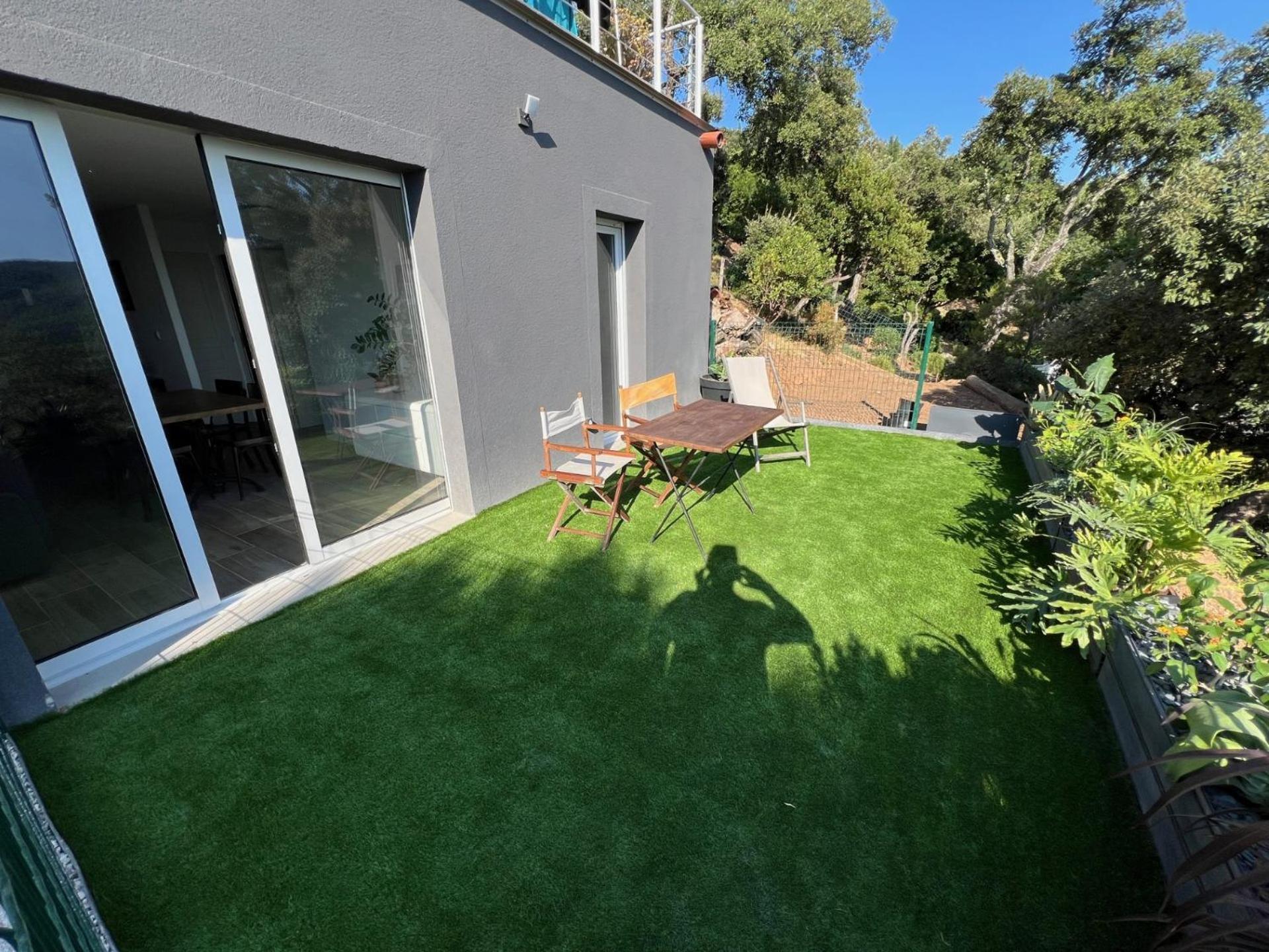 Appartement Valcros - Jardin Vue Mer La Londe-les-Maures ภายนอก รูปภาพ